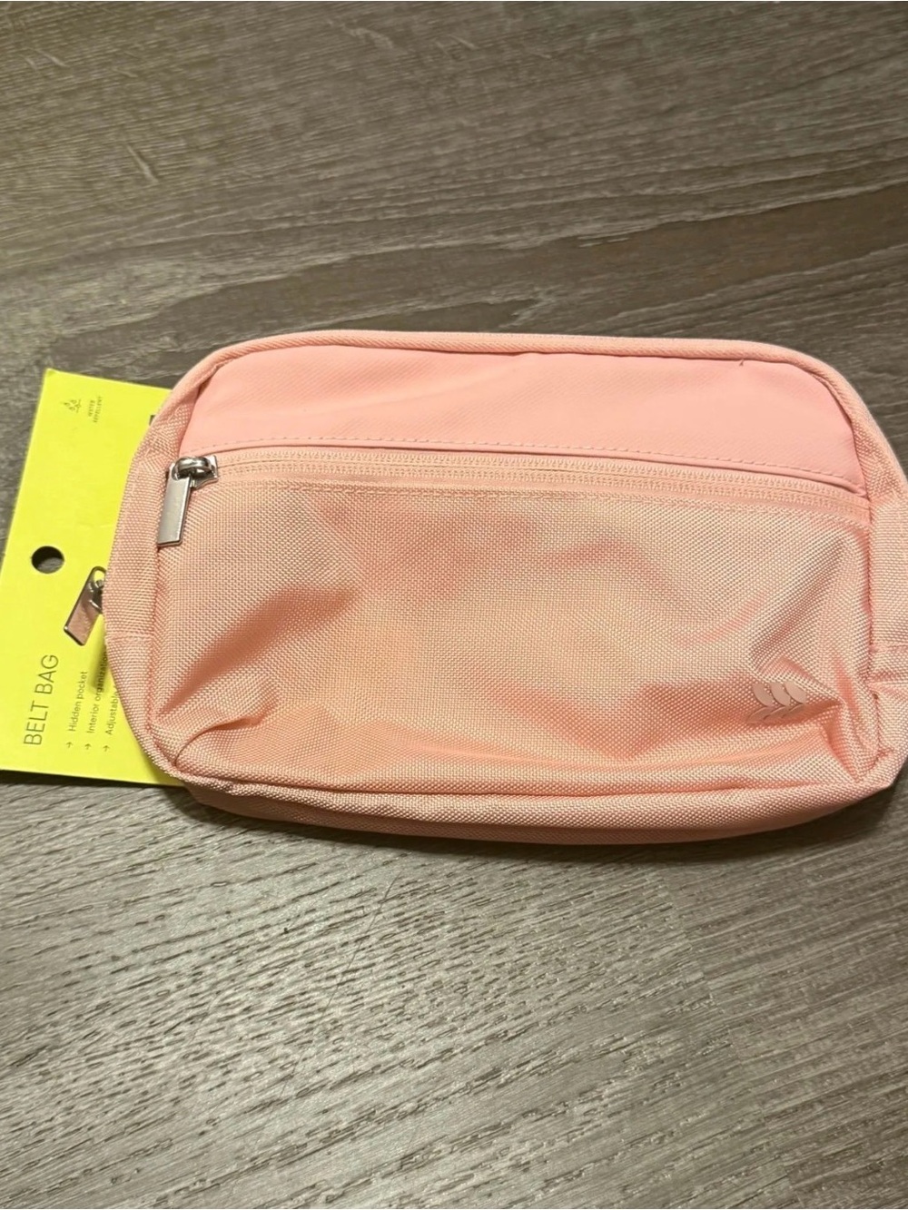 All In Motion Pink Canvas Belt Bag Blush Pink NWT - Picture 2 of 2